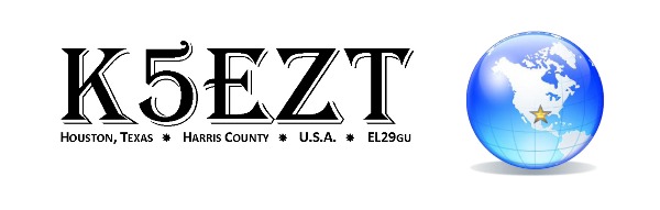 K5EZT * Houston, Texas * Harris County * U.S.A. * EL29gu
